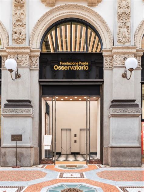 osservatorio prada milano orari|fondazione prada venezia milano.